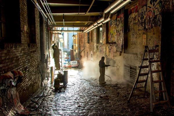 Pulizie industriali e rimozione graffiti/murales Torino